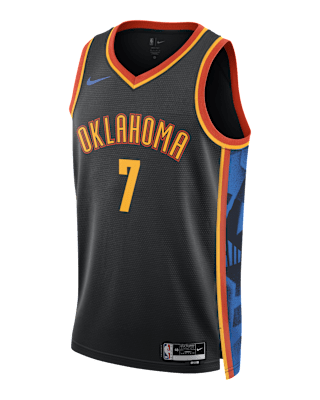 ナイキNIKE OKCサンダーポールジョージジャージー40★N2313 ナイキNIKE OKCサンダーポールジョージジャージー40☆N2313